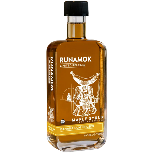 Banana Rum Infused Maple Syrup — image 1