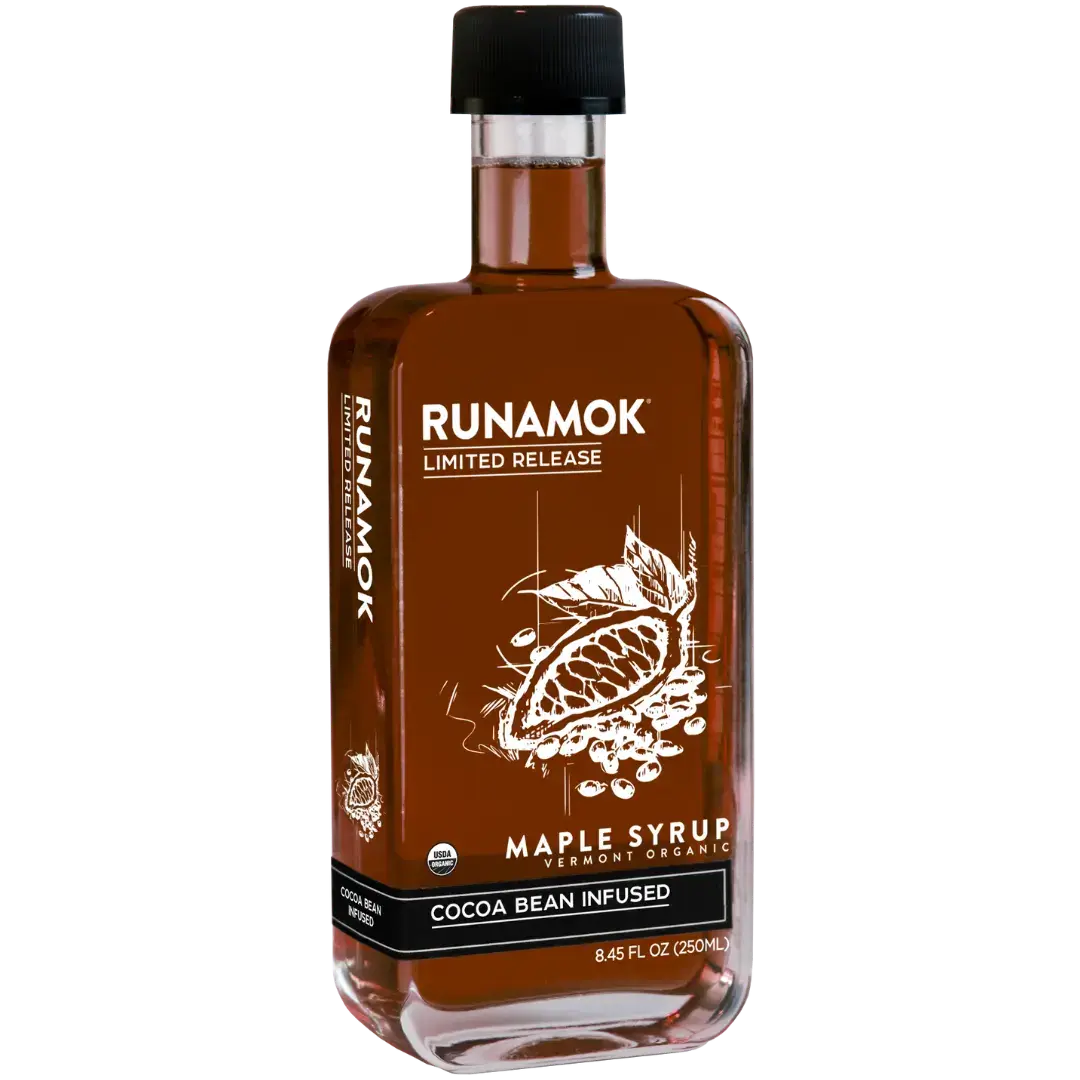 Cocoa Bean Infused Maple Syrup — image 1